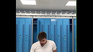 Public Locker Room Wank
