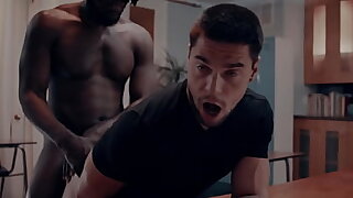 White boy says he's had enough of small white cocks&comma; now he wants BBC