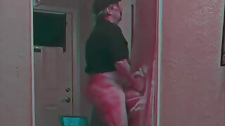 Str8 old redneck dad walks in and is sucked and fucks slut bottom raw at gloryhole