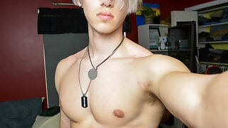 381    GAY  MUSCLE FAGGOT CUMSLUT WHORE Chase Stobbe cmschse Onlyfans porn LEAKED