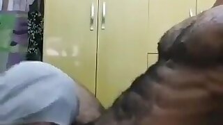 Hot Mexican muscle gets blowjob in gym