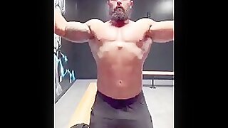 Carson Flexing