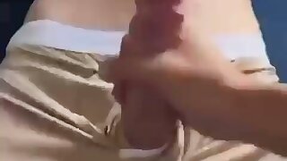Shy cutie cumming