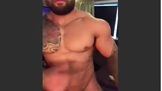 Massive Muscle Stud with huge cock