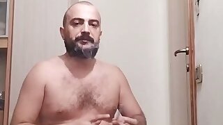 Brave man shows off his small penis