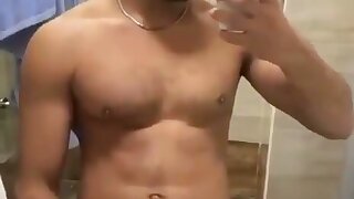 Hot Arab cums and eats it